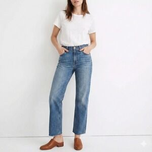 Alexa Chung x Madewell Croswell Wash Straight Leg Jeans